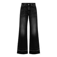 thumbnail image 4 of qucoqpe Womens Wide Leg Jeans High Waisted Stretchy Baggy Trendy Flare Denim Pants, 4 of 7