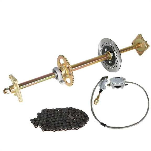 waltyotur 32" Go Kart Rear Axle Assembly Kit, 5 Piece