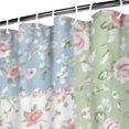 thumbnail image 3 of Pioneer Flower Floral Print Pattern Shower Curtain 72"x84", Bathroom Decorative Shower Curtain Set with 12 Hooks, Waterproof Washable, 3 of 6