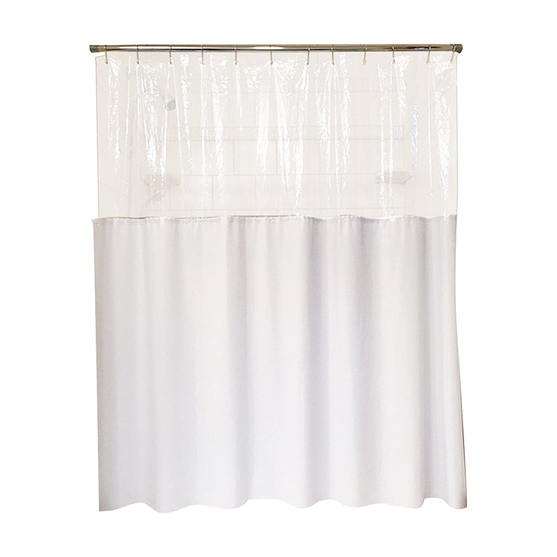 Clearview Privacy Shower Curtain, Shower Curtain That Lets Light Through