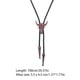 thumbnail image 4 of Lazos de oro para los hombres American Cowboy Moda Bolo Ajustable Accesorios de prendas de vestir de estilo occidental Lazo Ideal Regalo en bolsas Paquete Red Metal Guardurnaity AP004546-01, 4 of 6