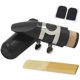 thumbnail image 4 of Mouthpiece Kit, Includes Ligature+Clarinet Reed 2.5+Black Clarinet Mouthpiece Plastic Cap Musical I, 4 of 4