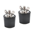 thumbnail image 4 of 2 tapones de goma para piscina, tapón de invernaje para piscina, protección congelación, para desagües domésticos, lavanderías, reparación de 25 mm, 4 of 9
