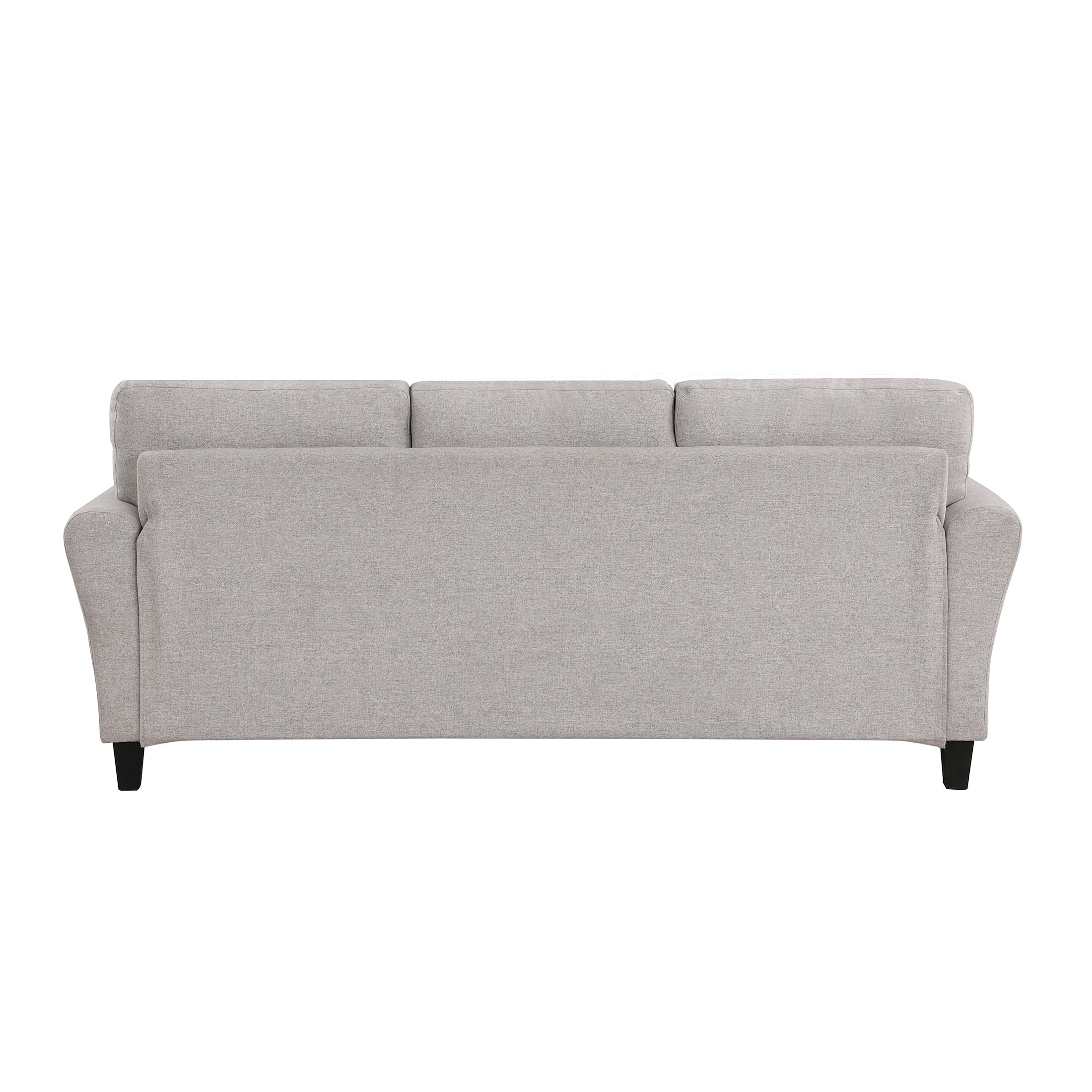 OakvillePark Eunice Fabric Upholstered Living Room Sofa, Sand