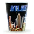 thumbnail image 2 of Atlanta Georgia Black Modern Skyline Shot Glass, 2 of 2