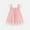 Light Pink, variant on WEAIXIMIUNG Dresses for Big Kids Toddler Girls Fly Sleeve Holiday Party Costume Mesh Dress Dance Party Princess Dresses 130