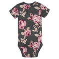 thumbnail image 3 of Modern Moments by Gerber Baby Girl Short Sleeve Onesies® Bodysuit, Newborn - 12 Months, 3 of 8