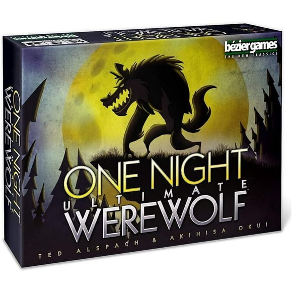 Board games cards 4-style party board game English version for 3 to 10 people from 8 years of age ONE Night Ultimate Werewolf Alien Team Game