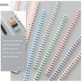 thumbnail image 4 of Gongxipen 10Pcs Plastic Spiral Binding Coils Plastic Binder Rings DIY Spiral Binding Coils, 4 of 8