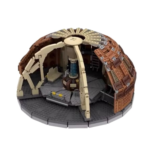 MOC-183159 Model Building Blocks Set for 10th Doctor Control Room Movie MOC Assemble Bricks Toys 1473pcs