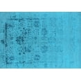 thumbnail image 1 of Ahgly Company Indoor Rectangle Oriental Light Blue Industrial Area Rugs, 8' x 10', 1 of 4