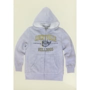 Lucky Brand Boys' Full Zip Graphic Hoodie, Light Gray L 14/16 - NEW