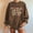Coffee sweatshirt for women, variant on Usmixi Womens Sweatshirt Back to School Teacher's Sweatshirts Cozt Fleece Fashion Oversized Pullover Tops Winter Casual Letter Print Round Neck Long Sleeve Blouses Weekly