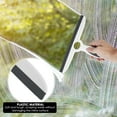 thumbnail image 2 of YISITIAN Shower Squeegee Lightweight Squeegee Versatile Shower Glass Squeegee Easy to Clean Shower Bathroom Squeegee Sturdy Window Squeegee with Handle for Home111(Grey) CJ919-98349, 2 of 8