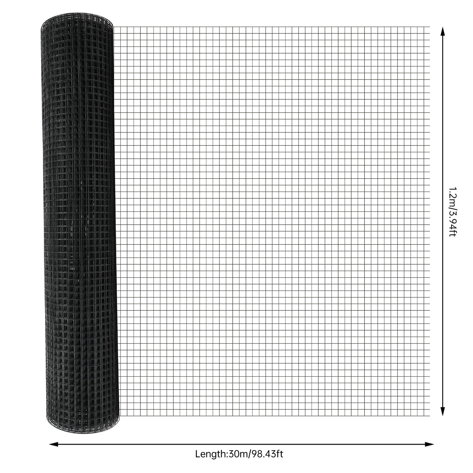 48inx100ft Hardware Cloth 1/2 in Square Chicken Wire Netting Rabbit Fence Roll