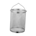 thumbnail image 2 of Elodie Stainless Steel Fry Basket Chicken Frying Basket Multifunctional Colander with Handle for Dumplings Fruit Straining Spaghetti 12cmx14.8cm, 2 of 8