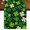 Green LawnGreen Black, variant on Table Runners 72 Inches Long Dress Scarves, St. Patrick's Day Farmhouse Kitchen Table Runner, Coffee Tablerunners, Lucky Shamrocks Spring Leaves Plants 14x72 Inch