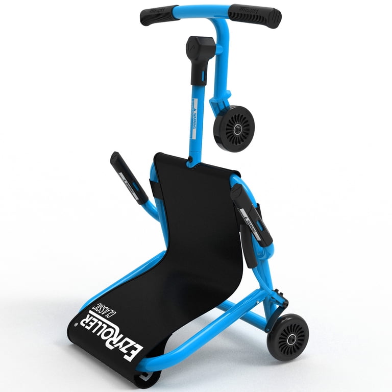 EzyRoller, Classic, Aqua Blue, Extendable Frame, No Pedals