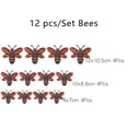 thumbnail image 3 of Kids Wall Stickers,24PCS 3D Bee Stickers Bee Decor Removable Mural Decals Honey Bee Clings For Home Office Fridge Decorations Party Supplies, 3 of 9