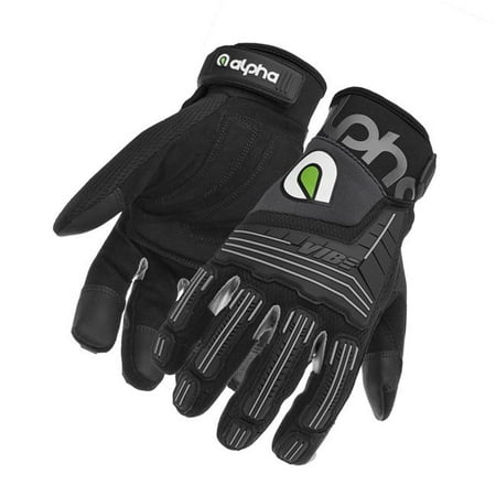 

Alpha Gloves AG03-01-XL Vibe Impact Gloves Black - Extra Large