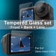 thumbnail image 3 of IMAK 1 Set Action Camera Screen Film for DJI Osmo Action 5 Pro Tempered Glass Screen Protector (Fron, 3 of 5