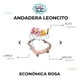 thumbnail image 5 of Andadera Para Bebé Babytek Leoncito Rosa, 5 of 5