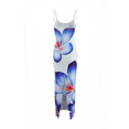 thumbnail image 4 of Vestido Floral para Mujer, Verano 2025, con Tirantes Finos, Ajustado, de , para Vacaciones en la Playa. Púrpura L, 4 of 10
