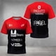 thumbnail image 4 of 2024 Nueva camiseta estampada con degradado 3D para hombre, ropa de entrenamiento de tenis de verano, ropa deportiva de bádminton para exteriores, camiseta suelta de manga corta, 4 of 5