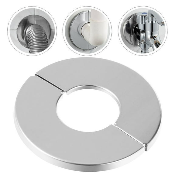 HOMEMAXS 2pcs Toilet Flange 42mm Hole Plumbing Flange Cover Wall Flange Cover