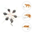 thumbnail image 6 of Cat Toy Mouse Toys Pet Cats Interactive Mice Teasing Chew Simulation Indoor Plaything Supplies Catnip Rattle Kitten, 6 of 8