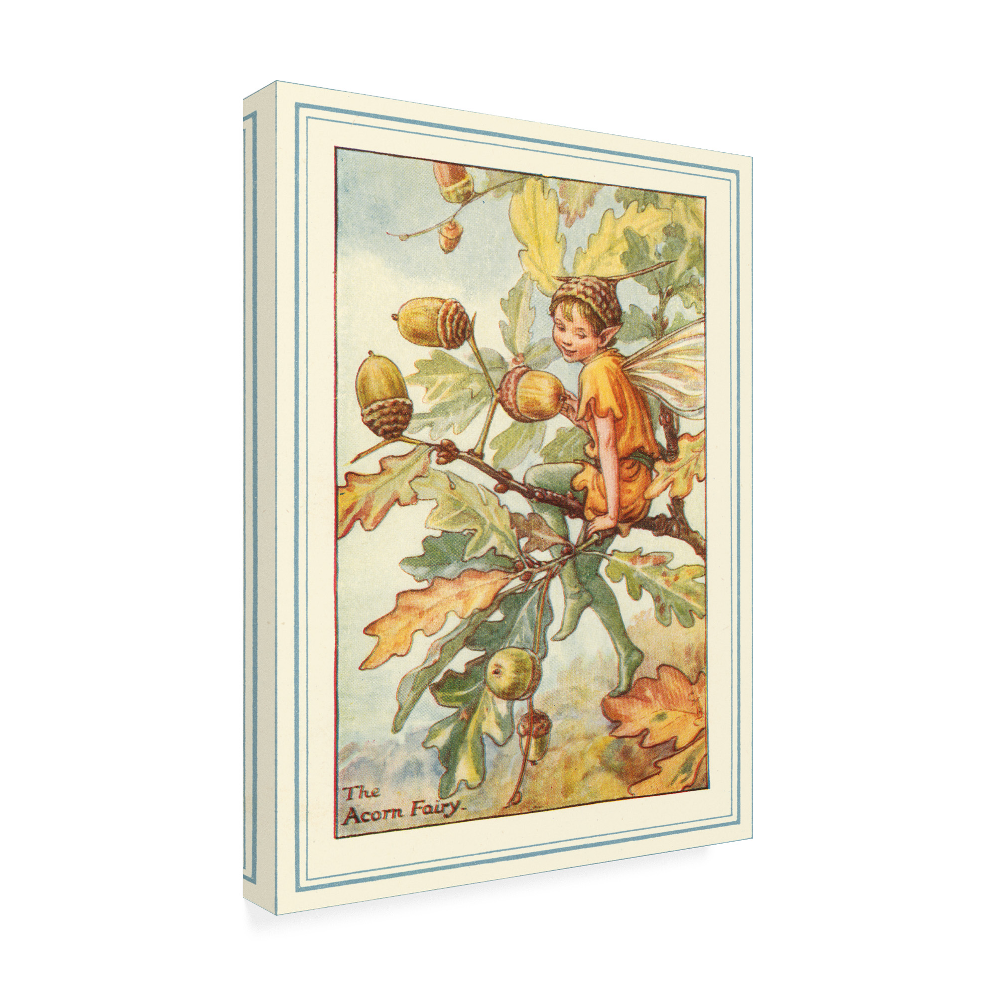 Trademark Fine Art 'The Acorn Fairy' Canvas Art by Vision Studio