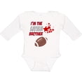thumbnail image 3 of Inktastic I'm the Little Brother Football Boys Long Sleeve Baby Bodysuit, 3 of 5