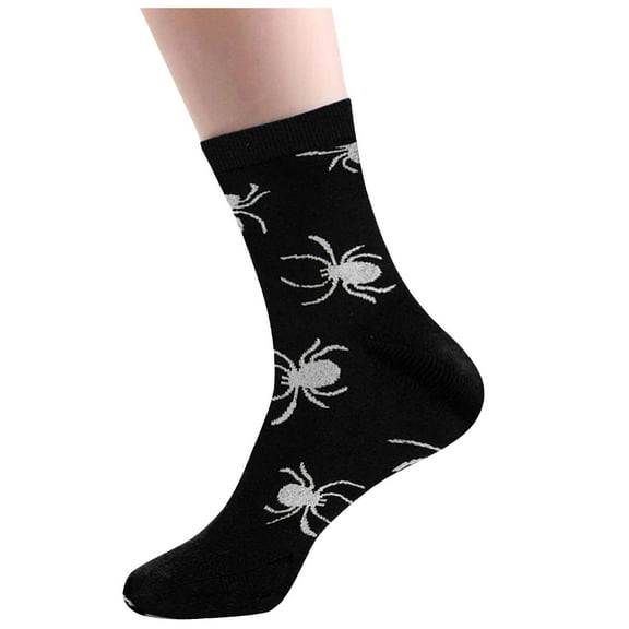 Halloween Socks Novelty Funny Holiday Printed Crew Socks For Men Women
