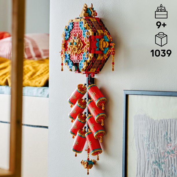 LEGO Spring Festival Fortune Firecracker Kids Building Toy