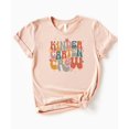 thumbnail image 2 of Retro Kindergarten Shirt for Toddlers, Youth and Women Cute Flower Trendy School Tee for Adults and Kids Peach Shirt Adult 2XL, 2 of 4