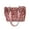Pink, variant on Unique Leopards Print Furry Shoulder Bag Spacious Interior Underarm Bags Travel Handbag for Work Shopping or Leisure