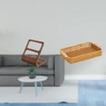 thumbnail image 2 of Remote Control Holder Storage Basket Organizer Wooden Material for Office Kitchen Home Use, 2 of 8