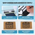thumbnail image 4 of Vinyl,12 inch x 50 FT Adhesive Vinyl Roll,Outdoor Permanent Vinyl, 4 of 5