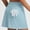 Light Blue, variant on Hrsba Womens Yoga Sport Skorts,Solid Color Mesh Fabric Built In Shorts Short Cut for Running and Fitness Womens Skort
