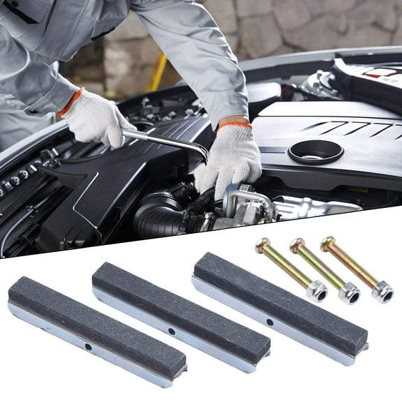 3Pcs 1-1/8" 2" 3" 4" Engine Cylinder Hone Shaft Replacement Stones Honing Tool 3Inch