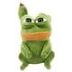 thumbnail image 1 of Melancholy Big Mouth Frog - Muñeco de peluche para niños (verde), 1 of 5