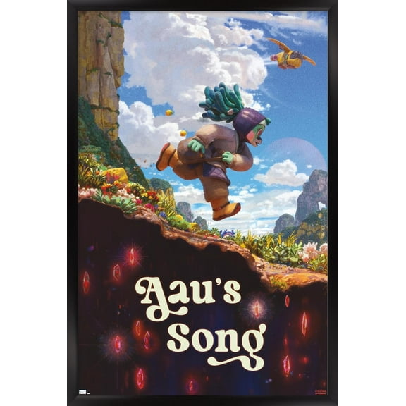 Star Wars: Visions Season 2 - Aau's Song Wall Poster, 14.725" x 22.375" Framed
