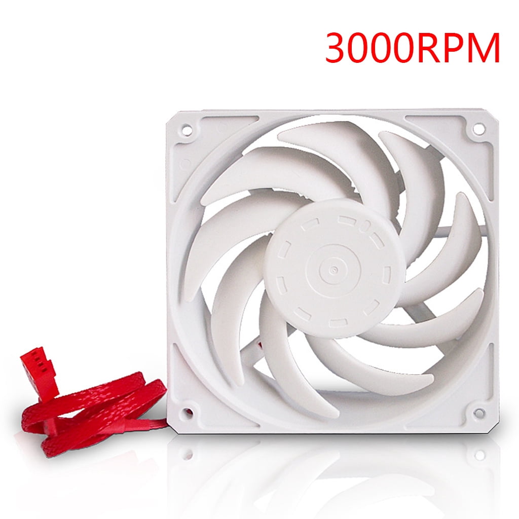 Drrntien CPU Cooler Silent PWM Fan Radiator Cooling FanLow Profile Cooler Big Airflow Fan