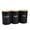 Black, variant on Food Storage 3 Coffee Tea Container Set Metal Kitchen Jar Set with Airtight Lids for Home Organizing and Countertop Décor