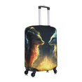 thumbnail image 6 of Salouo Firefly Forest Fox Pattern Travel Dust-proof Suitcase Cover, Softside Suitcase Protector Luggage Cover Protector for 18-32inch ,Not Included Suitcase, 6 of 8