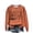 Orange, variant on WHEANG Sweatshirt for Women There's A Little Witch In All Of Us. Letter Print Womens Tops Halloween Witch Neck Hoodless Hoodie Daily Wear Loose Pullover Top Size S White