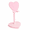 Pink, variant on Universal Desktop Phone and Tablet Stand with Height and Angle Adjustment, Foldable Portable Cradle for iPhone and iPad, Hands-Free Ergonomic Desktop Riser for Office, Study and Streaming