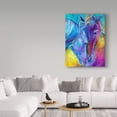 thumbnail image 3 of Trademark Fine Art 'Color My World With Horses Loving Spirits' Canvas Art by Marcia Baldwin, 3 of 3