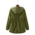 thumbnail image 3 of ShomPort Winter Coats for Women Long Sleeve Fleece Lined Hooded Jackets Casual Warm Pockets Outerwear, 3 of 3