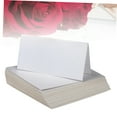 thumbnail image 3 of FOMIYES 25Pcs Wedding Table Cards White Blank Place Cards for Elegant Party Decoration, 3 of 8